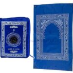 gebedskleed met compass donkerblauw 1