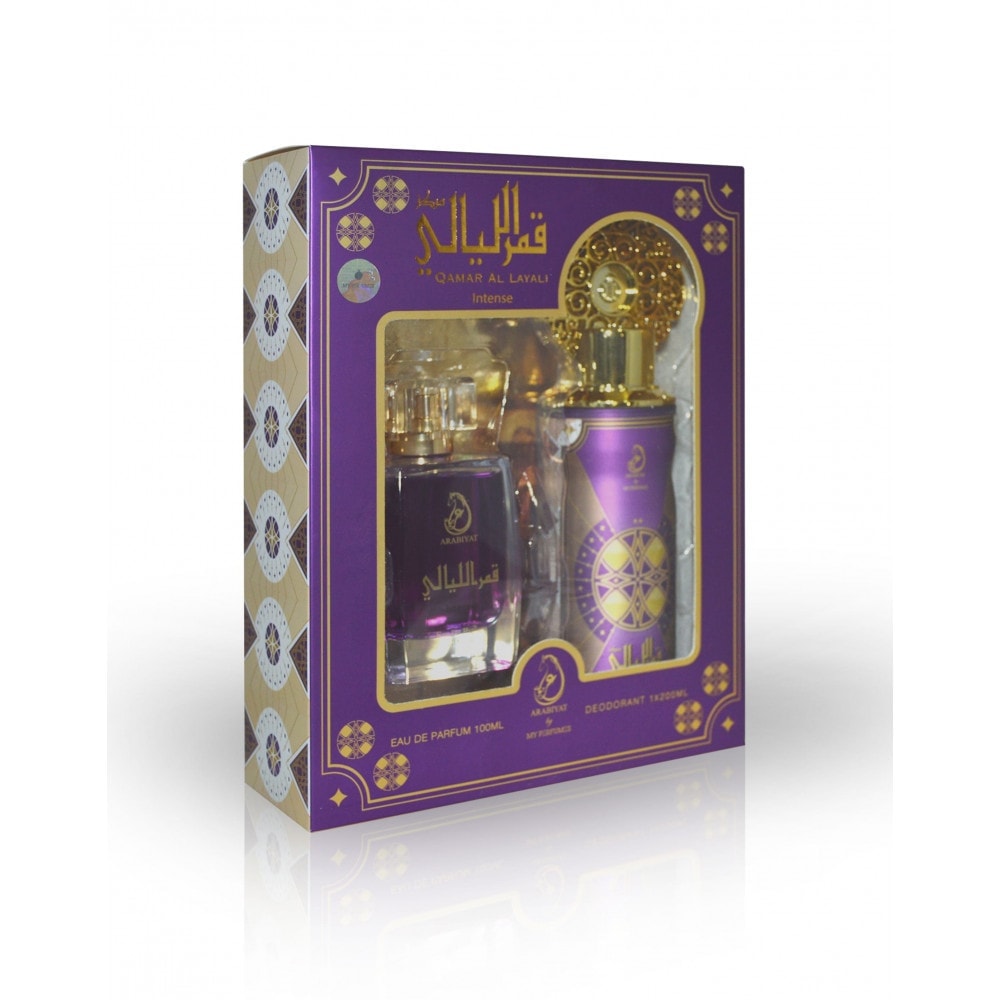 Qamar Al Layali Intense Parfum/Deo set