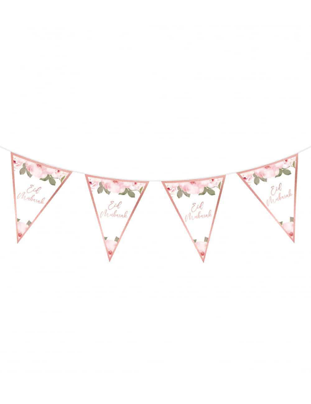 Eid Mubarak Driehoek Slinger Rose Gold