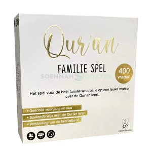 Quran familiespel wit goud