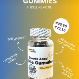 zwarte zaad olie gummies