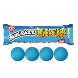 Zed Blue Razz Jawbreaker 4 stuks