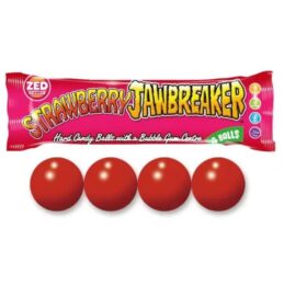 Zed Strawnerry Jawbreaker 4 stuks