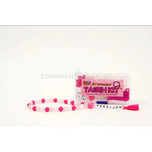 Screenshot 2023 12 02 at 18 55 01 DIY Gepersonaliseerde Tasbih maak kit Roze The Halal Village