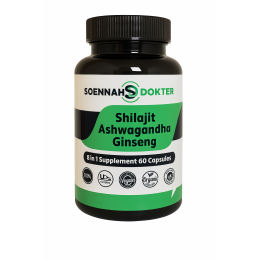 Soennah-Dokter 8 in 1 Capsules – Shilajit-Ashwagandha-Ginseng