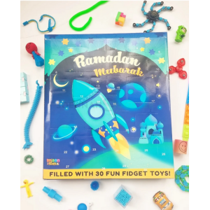 Ramadan Mubarak Fidget Aftelkalender Blauw - Afbeelding 2