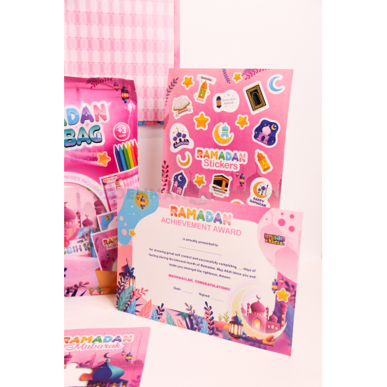 Ramadan Fun Bag - Roze - Afbeelding 2