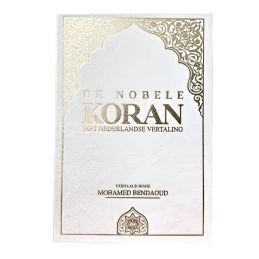 De Nobele Koran met Nederlandse vertaling- Mohamed Bendoud - Wit