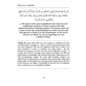 De Nobele Qor'aan met tafsier 10-delig luxe set - Afbeelding 6