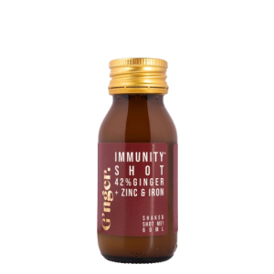 Ginger Immunity Shot+ Zinc & Iron 60ml