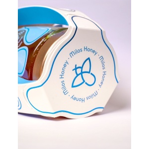 Mouriki Milos Honing luxe Verpakking 450 gr - Afbeelding 2