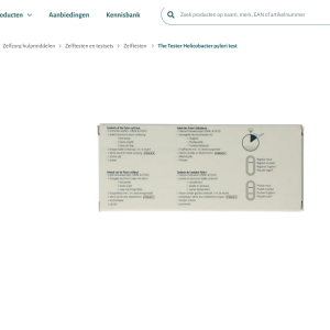The Tester Helicobacter Pylori test - Afbeelding 2