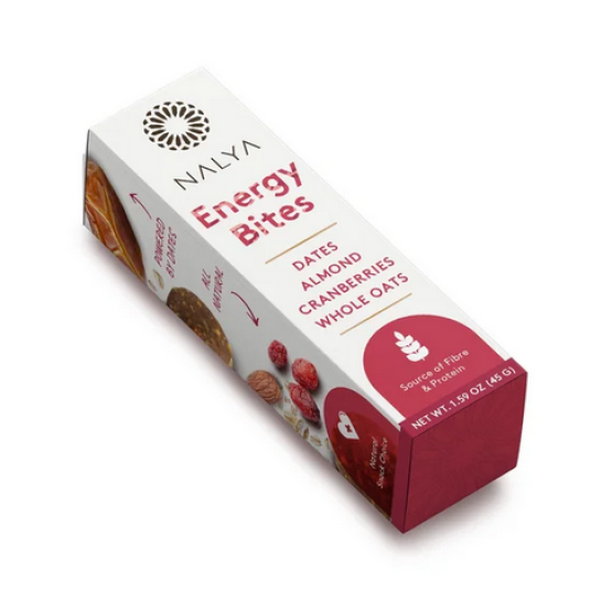 Nakheel Alya Energy Bites Amandel-Cranberry 45 gr - Afbeelding 1