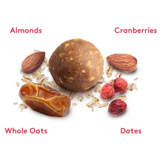 Nakheel Alya Energy Bites Amandel-Cranberry 45 gr - Afbeelding 2