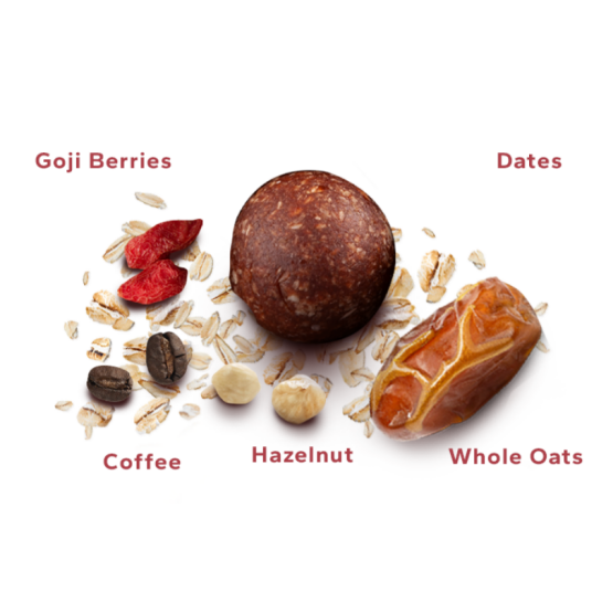 Nakheel Alya Energy Bites Hazelnoot-Goji 45 gr - Afbeelding 2