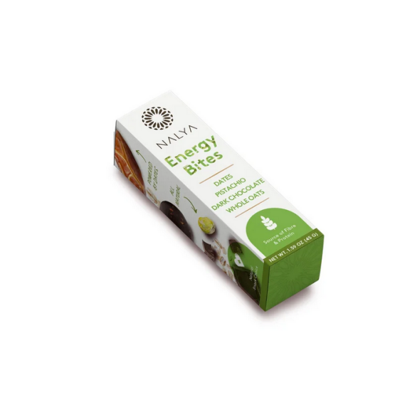 Nakheel Alya Energy Bites Pistache-Dark Chocolate 45 gr - Afbeelding 1