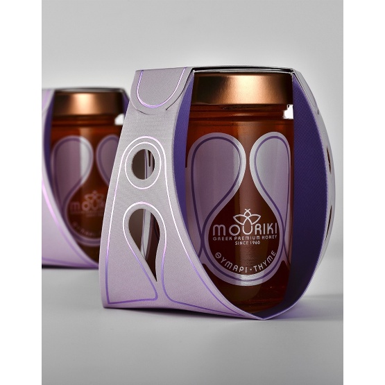 Mouriki Thijm Honing luxe Verpakking 450 gr - Afbeelding 2