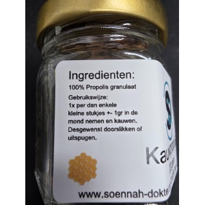Kauwpropolis 20 gram - Afbeelding 3